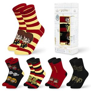 Harry-Potter-Socken HARRY POTTER Socken Damen, 5er Pack