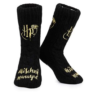 Harry-Potter-Socken Harry Potter Socken mit Kuschel Fleece
