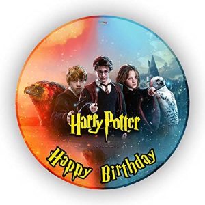 Harry-Potter-Tortendeko sweet-decor.de Essbare Tortenaufleger