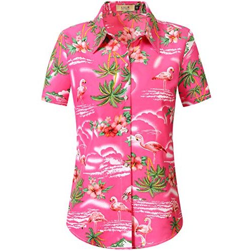 Die beste hawaiihemd sslr hawaii hemd damen hawaii bluse kurzarm Bestsleller kaufen