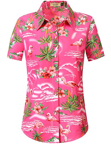 Die beste hawaiihemd sslr hawaii hemd damen hawaii bluse kurzarm Bestsleller kaufen