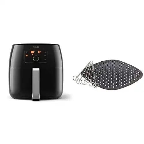 Heißluftfritteuse mit Grillfunktion Philips HD9762/90 Airfryer XXL