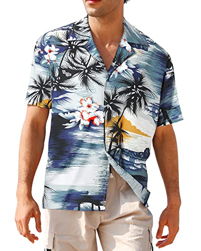 Die beste hemd herren aptro herren hemd hawaiihemd freizeit kurzarm Bestsleller kaufen
