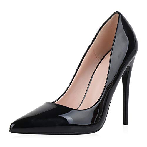 Die beste high heels scarpe vita damen pumps high heels elegante lack Bestsleller kaufen