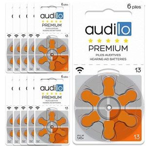 Hörgeräte-Batterien-13 Audilo Premium Hörgerätebatterien