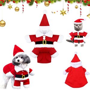Hundekostüm DONGSZQ Weihnachten, Haustier, Katze
