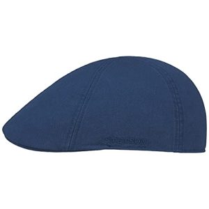 Hut Herren Stetson Texas Cotton Flatcap mit UV Schutz 40+