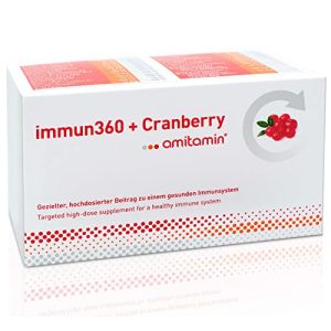 Immunsystem stärken Tabletten amitamin Immun 360 + Cranberry