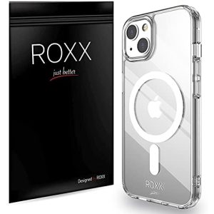 iPhone-13-Clear-Case mit Magsafe ROXX just better Roxx Antigelb