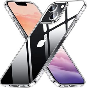 iPhone-13-Hülle transparent INGZOON Kristallklar für iPhone 13