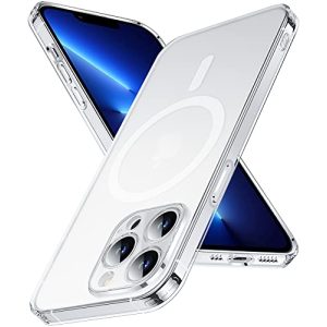 iPhone 13 Pro Clear Case mit MagSafe DASFOND Transparent Matt