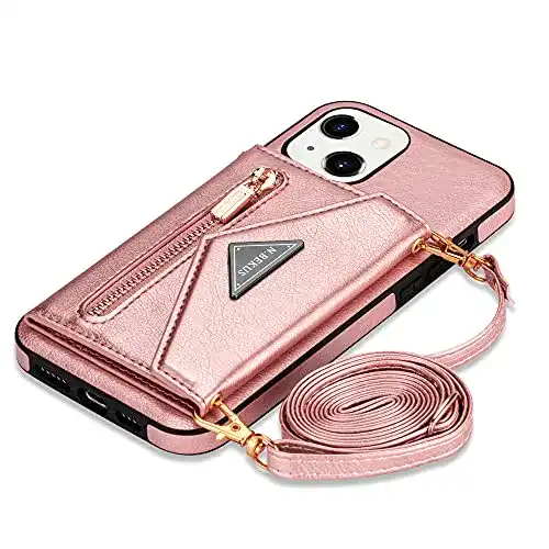 iPhone-14-Plus-Leder-Case GUVAGI iPhone 14 Plus Hülle