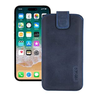 iPhone-14-Pro-Max-Leder-Case Suncase Etui Tasche