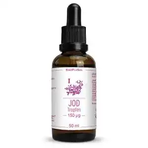 Jod flüssig Sinoplasan Jod Tropfen 150 µg – 50 ml – 1100 Tropfen