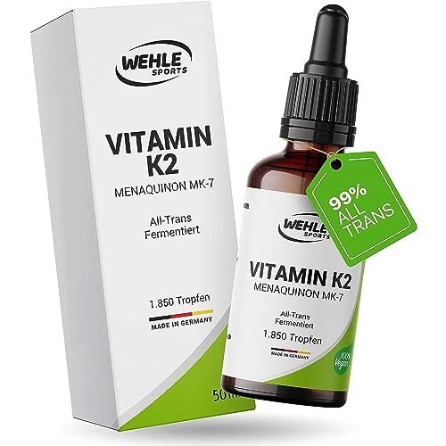 Die beste k2 tropfen wehle sports vitamin k2 mk7 200c2b5g 50ml Bestsleller kaufen