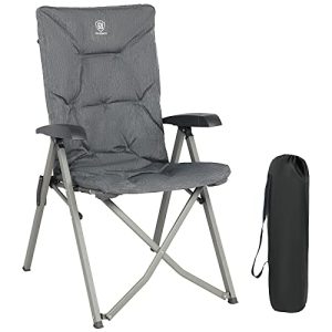 Folding chair can hold up to 150 kg EVER ADVANCED camping chair
