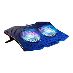 Klim-Laptop-Kühler KLIM Halo + Kühler mit RGB Beleuchtung
