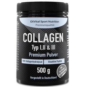 Kollagen für Gelenke EXVital Collagen Pulver 500 g, Bioaktiv