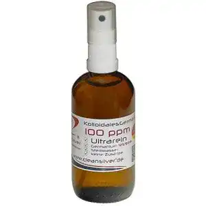 Kolloidales Germanium CleanSilver 100 ppm 100ml Sprühaufsatz