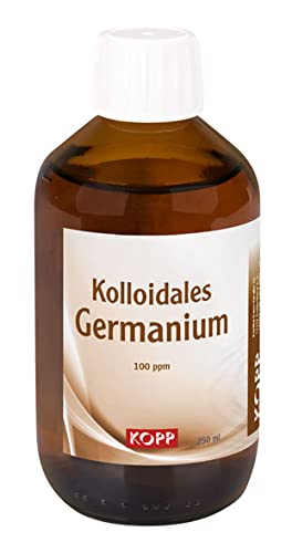 Die beste kolloidales germanium kopp verlag konzentration 100 ppm Bestsleller kaufen