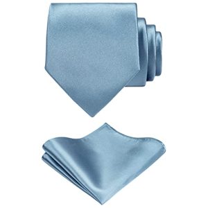Krawatte Tie G U Style TIE G Einfarbiger Satin Formell für Herren