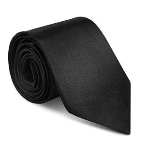 Krawatte URAQT Herren, Satin Elegant 8 cm für Herren, Klassisch