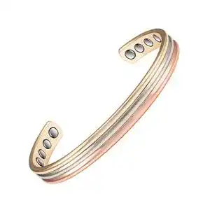 Kupferarmband Generic Tri Tone Magnetische Kupferarmbänder