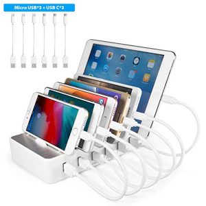 Charging station cell phone tablet TechDot cell phone USB charging station