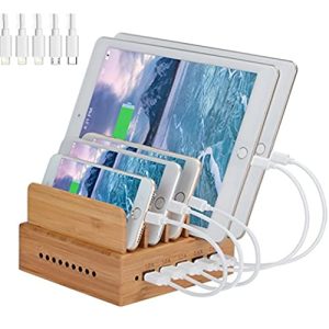 Charging station cell phone tablet Yisen cell phone charging station USB charger