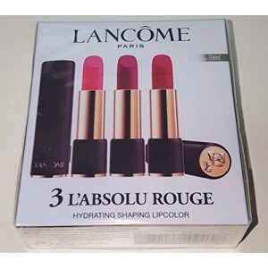 Lancome-Lippenstift Lancome L’Absolu Rouge Lipcolor Trio Set