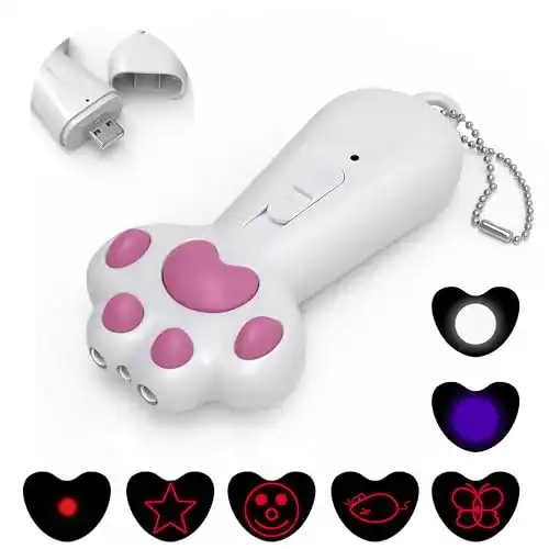 Laserpointer für Katzen FYNIGO LED Pointer Katzen Hund Spielzeug