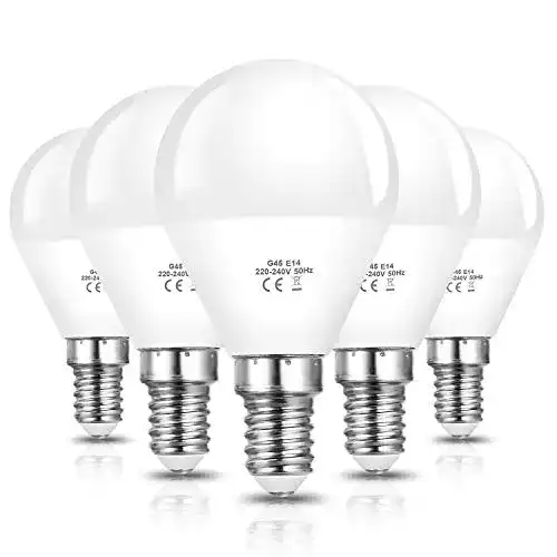 LED-E14-Kaltweiß Vicloon E14 LED Lampe G45, E14 LED Birne 6W