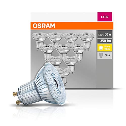 Die beste led gu10 warmweiss osram base par16 led reflektorlampe Bestsleller kaufen