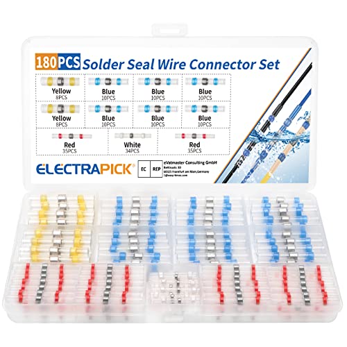 Die beste loetverbinder electrapick set 180 tlg kabelverbinder Bestsleller kaufen