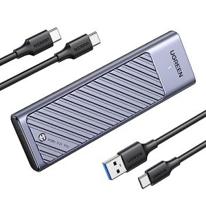 M.2-Gehäuse UGREEN M.2 NVMe SATA SSD Gehäuse USB 3.2