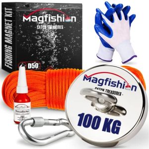 Magnetangel Magfishion – Magnetfischen Set – 100 kg – Ø50mm