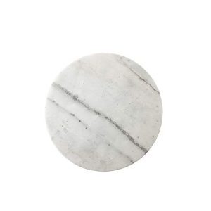 Marmorplatte Knüllermarkt (Ø 20 cm) – geeignet als Untersetzer