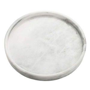 Marmorplatte SUMTree Serviertablett aus Marmor Tablett