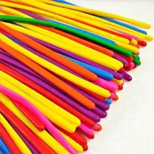 Modellierballons logei ® 100St Herz-Luftballons Liebe Herz