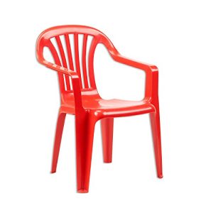 Monoblock-Stuhl Greemotion Kinder-Stapelstuhl, Altea, rot