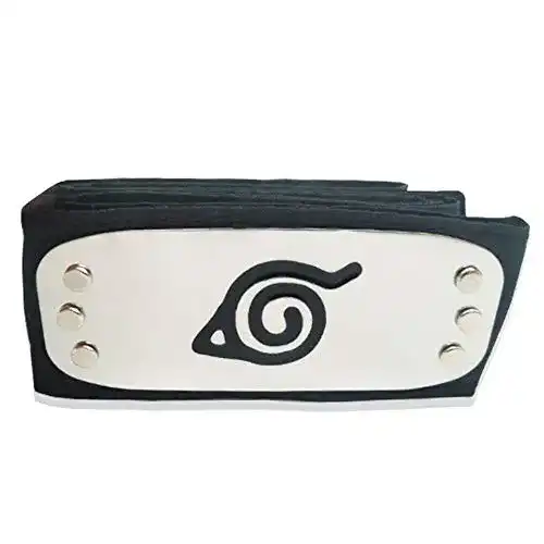Naruto-Stirnband Myuilor Kunai Cosplay Stirnband, 1 Stück Leaf