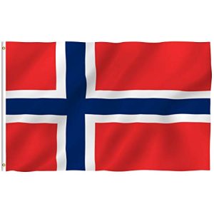 Norwegen-Flagge Anley Fly Breeze 3×5 Fuß Norway Flagge