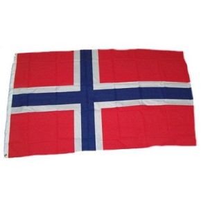 Norwegen-Flagge Flaggenking Norwegen Flagge/Fahne