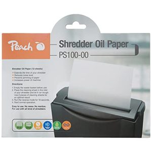 Ölpapier Peach PS100-00 Aktenvernichter Service Kit | 12 e
