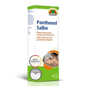 Panthenol Sunlife Schutz- Pflegesalbe 100 ml Salbe mit Vitamin E