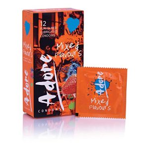 Pasante-Kondome Pasante – Adore Gemischt Aromen – 12 Stück