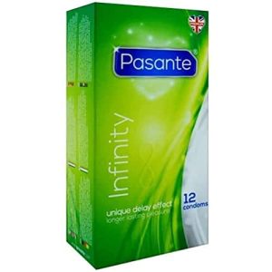 Pasante-Kondome Pasante Infinity (Delay) 12 Kondome mit Lidocain