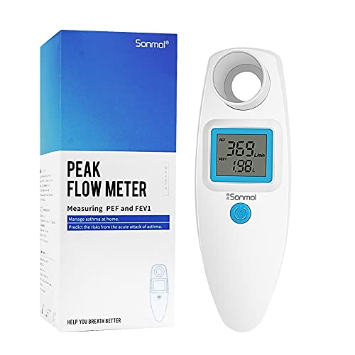 Die beste peakflowmeter sonmol digital peak flow meter asthma copd Bestsleller kaufen