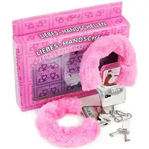 Plüsch-Handschellen Alsino Plüschhandschellen Sex Plüsch