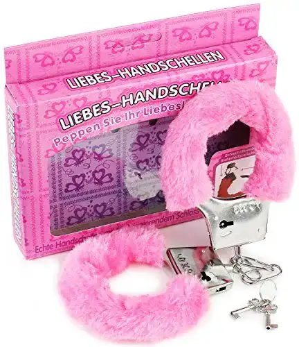 Plüsch-Handschellen Alsino Plüschhandschellen Sex Plüsch